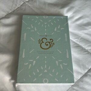 NEW Archer & Olive Bullet A5 Journal - Teal Tropical Leaves